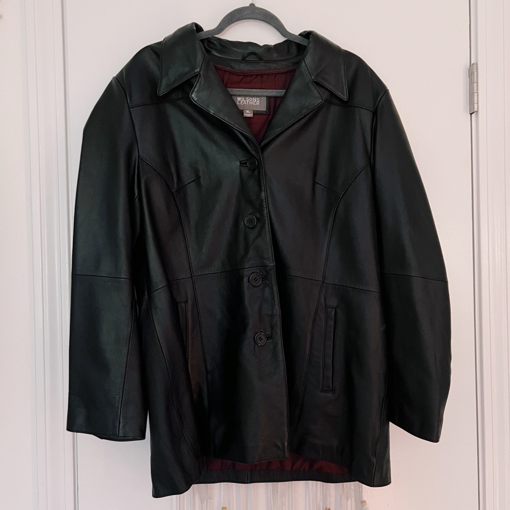 Vintage Wilsons Leather Jacket Authentic Leather